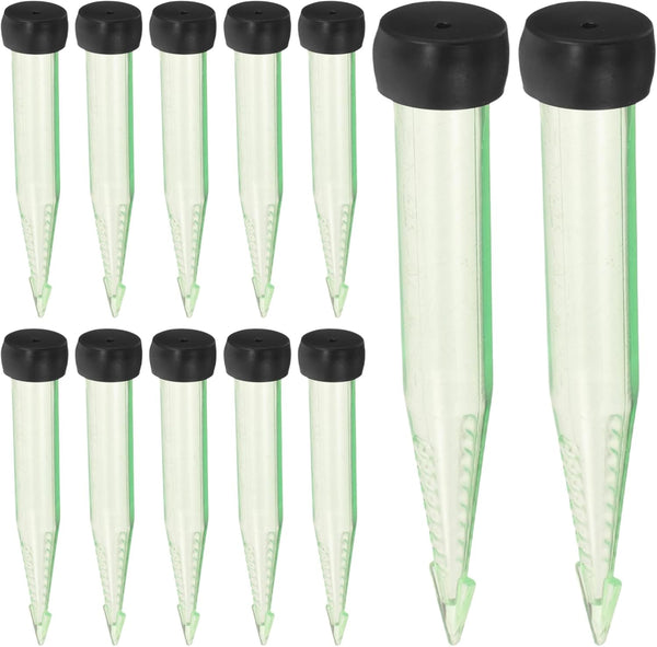 jojofuny 50Pcs Transparent Flower Tubes for Fresh Flower Arrangements Hydroponic Nutrient Vials