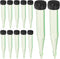 jojofuny 50Pcs Transparent Flower Tubes for Fresh Flower Arrangements Hydroponic Nutrient Vials