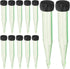 jojofuny 50Pcs Transparent Flower Tubes for Fresh Flower Arrangements Hydroponic Nutrient Vials
