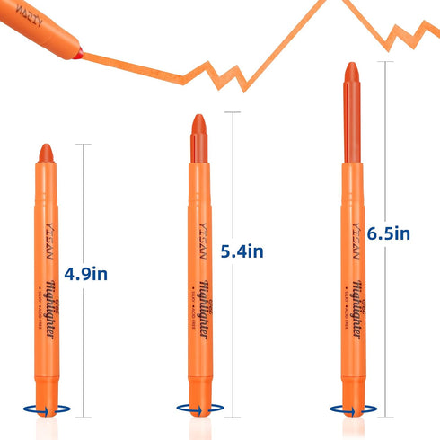 Journaling,8 20222 YISAN Bible Highlighters No Bleed,Gel Highlighter,Dry Highlighters,Crayon Marker Pens for Bible