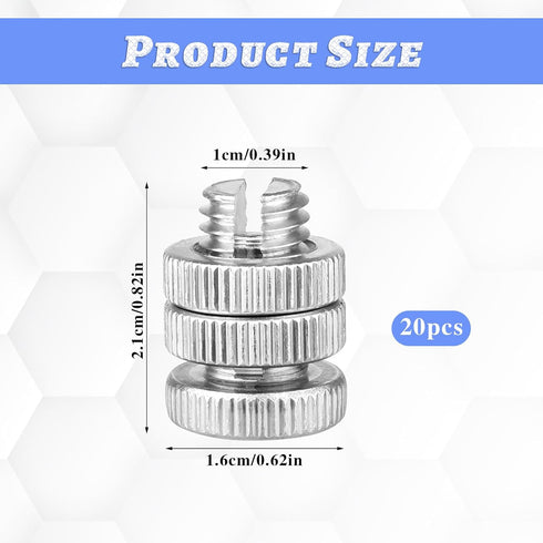 20 Pieces Split Bolt Joint Clamp Wire Connector Electrical Fence Connector Aluminium Alloy for Multiple Electric Fence