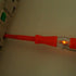 uxcell Voltage Tester AC 100-500V with 3mm Slotted Screwdriver and Clip, Orange, Pack of 3
