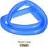 1m(3.3ft) 19mm(3/4") ID x 25.4mm(1") OD Silicone Tubing, Blue Industrial Plastic Hoses for Pump Siphoning
