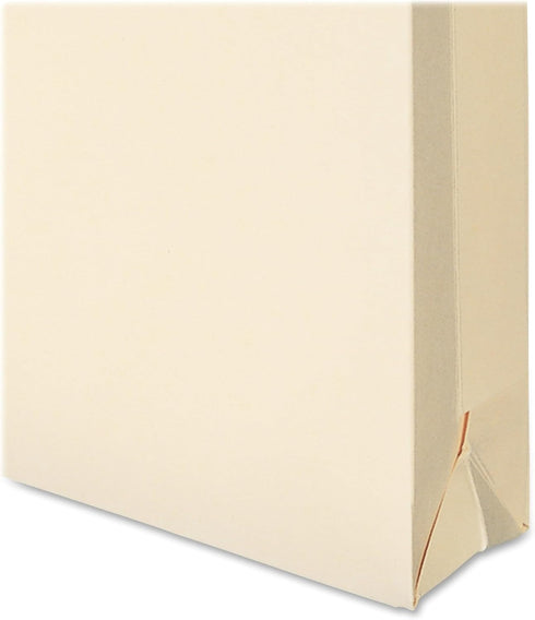 Smead File Jacket, Manila, Legal Size, Reinforced Straight-Cut Tab, 1-1/2" Expansion, 50 per Box (76540)