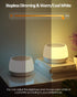 3 9 Dimmable, Kids Night Light Touch Modes & Colors Changing, Rechargeable Bedside Lamp Stepless Portable Touch Table