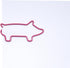 Pig Shaped Paper Clips, 100 Count Refill Bag, Great for Collectors or Office Gift, Comes in Round Tin with Lid