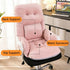 UEncounter Office Chair Cushions with ArmrestNon-Slip Rocking Chair Pad with High Back Support for Dining Dorm Floor