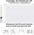 Arthome White Wood Contact Paper, 11x100 inch Self Adhesive Wallpaper for Furniture Cover, Waterproof Gloss PVC Vinyl