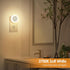 Dimmable 2-Pack FOLKSMATE LED Night Lights Plug in, Nightlight Plug Into Wall with Light Sensor, Soft White Adjustable