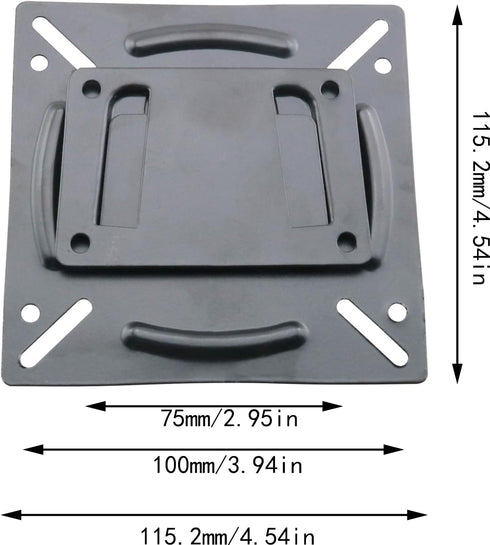 ZCZQC 75 100 mm 12 24 inch Fixed TV Wall Mount Bracket Universal to LCD TV Display Mount for to Screens and Computer