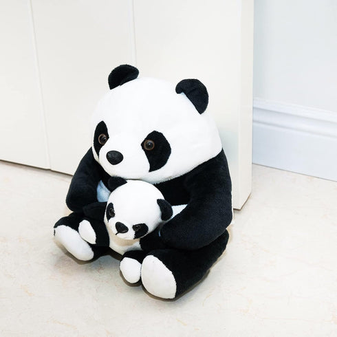 Marwood Cute Door Stopper - Decorative Door Stops for Home and Office, Panda Weighted Fabric Stuffed Animal