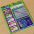 Really Good Stuff Intermediate Math Resource, 4-Pocket Folders - Set of 12