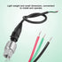 G1/4" Input 5V Output Stainless Pressure Transducer Sensor - 0.5-4.5V / 0-5V for Oil, Fuel, Air, Water (0-1000PSI)