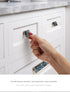 Aoleegatt Cabinets(5208-96-Blue Creative Nordic Light Shell Cabinet Door Handles - Personalized for Bathroom, Bedside