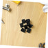 12pcs DOITOOL Folding Chair Foot Caps V-Shaped Stabilizer End Caps Non-Slip Leg for Hardwood Floors Inner