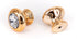SANCHAKOU 10 1.25 1.14Inch Crystal Knobs for Drawers Pcs * Single Hole Crystal Cabinet Bedside Table Coffee Table