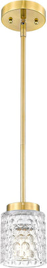 FEMILA Gold Pendant Light, 4" Pendant Light Fixtures, Kitchen Island Lighting, Hammered