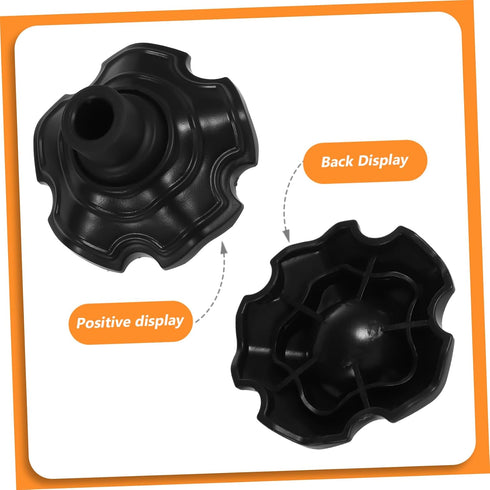 3.03X3.03 Inch Set 4 Chair Leg Caps Anti-Slip Floor Protectors for Indoor Outdoor Use Folding Camping Chairs Furniture