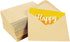 Juvale 100 Pack 4x6 Envelopes for Invitations, V-Flap Kraft Paper for Wedding RSVP, Birthday, Graduation (A6, Light