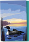 Tree-Free Greetings EcoNotes Notecard Set - 12 Count Loon Lake, 4 x 6 Inches with Envelopes