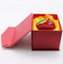 H&D Glaze Crystal Apple Paperweight Craft Decoration, Red