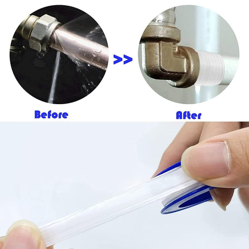 BetterJonny 10 Rolls Teflon Tape, 12mmx10m PTFE Pipe Sealant, Industrial Thread Seal Tapes, Waterproof