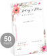 Boho Spirit Sticky Note Daily to-Do Planner - 50 Sticky Pages for Daily Tasks, Floral Note Scheduling, 6" x 10" Planner