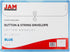 JAM PAPER Plastic Envelopes with Button & String Tie Closure, Blue, 12/Pack