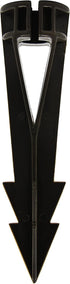Ironsmith Lighting Products In-Ground 8-Inch Support Stakes for 12V Light Fixture, Bronze or Black