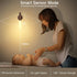 Set Montford Wall Sconces of Two Battery Operated, Motion Sensor Night Light Magnetic Wall Light Rechargeable, Peel