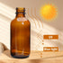 June Fox 2oz Glass Dropper Bottle, 40 Pack Amber Bottles with Glass Droppers for Essential Oils