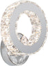 K9 Buccleuch LED Crystal Wall Sconce, Bright Adjustable Color Wall Sconce Light Fixture Stainless Steel White Crystal