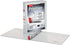 Cardinal 1 Inch Premier Easy Open 3 Ring Binder, ONE-TOUCH Locking Round Rings, 200-Sheet Capacity, ClearVue Cover,