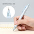 Kaco Mechanical Pencil Set, 5 Cute Pastel Pencils 0.5mm with 5 Tube HB Lead Refills in Mixed Colors