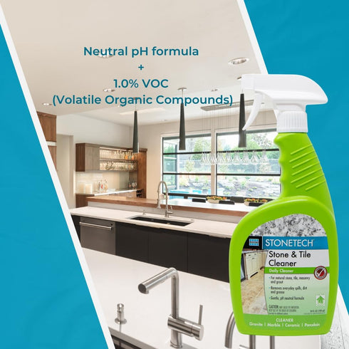 24OZ (709ML) STONETECH Stone & Tile Cleaner, Spray Bottle