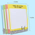 Sleazy Greetings Funny To Do List Notepad - 4 Large Sarcastic Memo Pads, 5 x 7-Inches Grocery Lists for Teacher Gifts