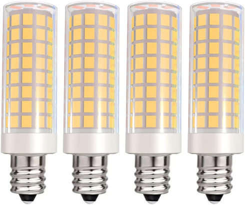 E11 LED Bulb, 8W 800LM (80W Equivalent), T4 JDE11 Mini Candelabra Base