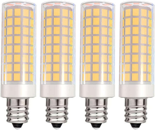 E11 LED Bulb, 8W 800LM (80W Equivalent), T4 JDE11 Mini Candelabra Base