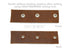 CRAFTMEMORE Grommet Tool Kit - 2mm Eyelet Setting Tool with Hole Punch Cutter & 100 Grommets