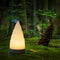 SECOWEL 3D Printing Night Light for Bedroom, Dimmable Small Lamp for Nightstand,