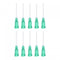 uxcell 10 Pcs 18G Plastic Dispensing Needles, 1" PP Glue Needle Tube Blunt Luer Lock Tips for Liquid Glue Gun