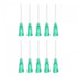 uxcell 10 Pcs 18G Plastic Dispensing Needles, 1" PP Glue Needle Tube Blunt Luer Lock Tips for Liquid Glue Gun