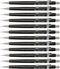 Pentel 0.5 mm Lead Automatic Pencil, Black, Pack of 12