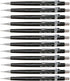 Pentel 0.5 mm Lead Automatic Pencil, Black, Pack of 12