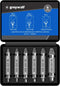 Greywolf 6 pcs Damaged Screw Extractor SetProfessional Grade Broken Bolt & Stripped