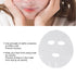 100pcs DIY Facial Mask Preservative Film Disposable Facial Paper Sheet Facial Mask Prevent Evaporation Retention Spa