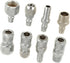 8Pcs Coupling Connector Set, 1/2 Pneumatic Air Compressor Hose Quick Coupler Plug Socket