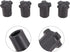 Pumixiy 4 Pack Camping Chair Leg Made from Rubber, Ideal for Protecting Folding Chairs and Tables from Ground Damage