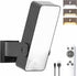 KMSCO Battery Motion Sensor Light Outdoor, Motion-Sensing Security Light with Remote Control, 10000mAh