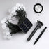 56ft 100 8 Toodour Solar String Lights Outdoor Waterproof, LED Globe String Light with Mode, Crystall Ball Lights Solar
